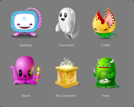 Monster Dock Icons
